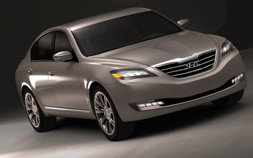 Hyundai Genesis Concept Premium Sports Sedan Hyundai Genesis Concept Premium Sports Sedan