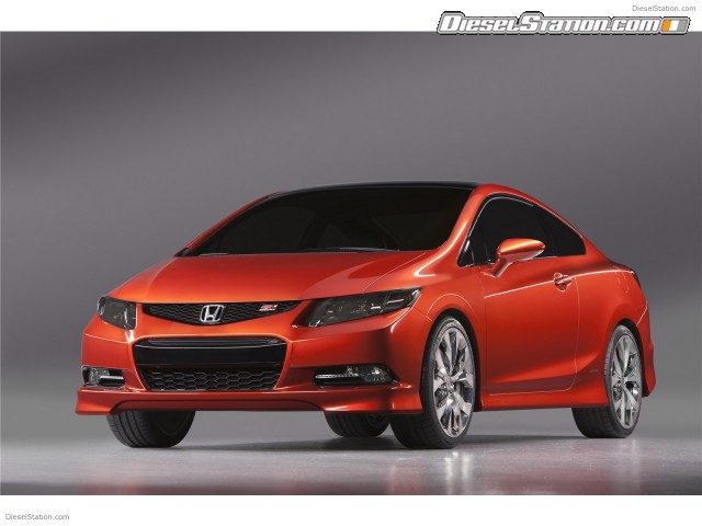 Honda civic si concept car #5