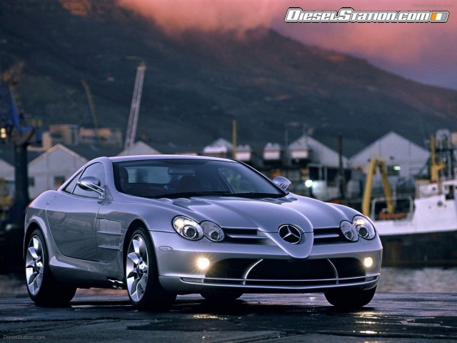 Mercedes slr poster