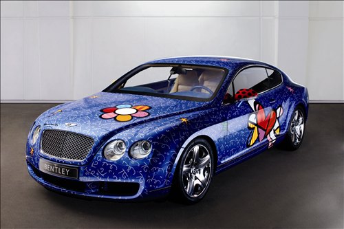 2009 Bentley Continental GT By Romero Britto Car Pics