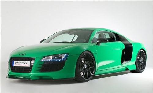 2009 MTM Audi R8 In Porsche Green Car Walls