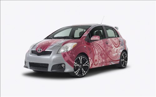 pink yaris