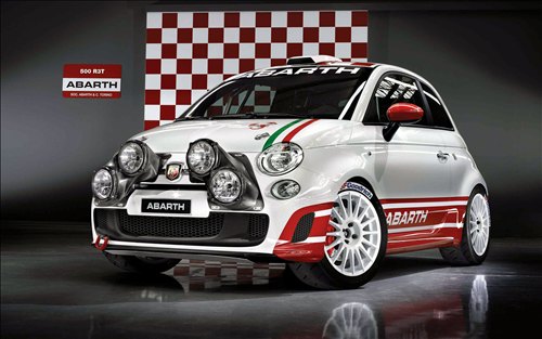 Abarth New 500 Rally Car Prev 1 of 6 Next