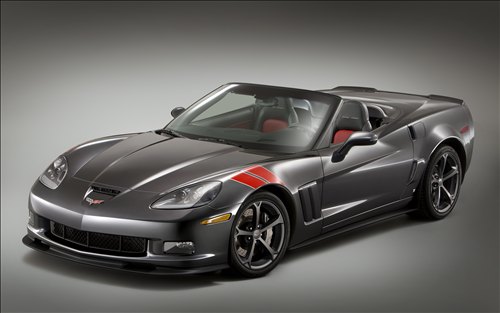 Accessorized Chevrolet Corvette Grand Sport Heritage Package Car Walls