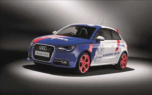 Audi A1 Samurai Blue 2012