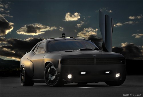 challenger wallpaper. Challenger Vapor Car Wallpaper