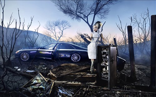 Maybach as Portrayed by Artist David LaChapelle