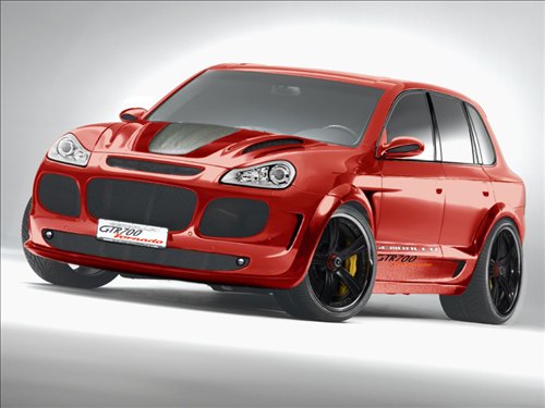 Porsche Cayenne Gemballa 2011. GEMBALLA TORNADO GTR Concept