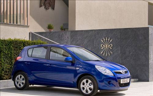 Hyundai i20 Blue 2012
