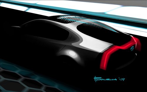 Kia Ray Concept Sketch