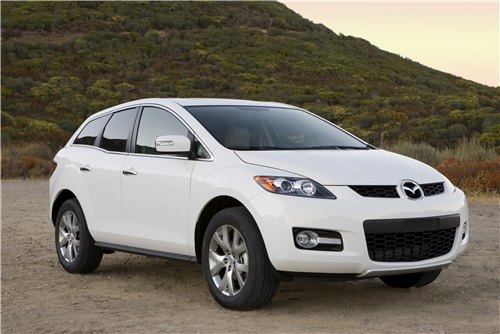 White Cars Mazda CX 7