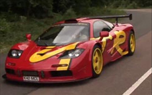 Pink Floyd's drummer Nick Mason is a lucky owner of a very rare McLaren F1