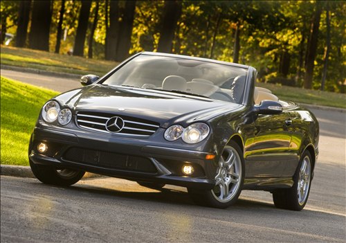 Mercedes Benz CLK550 Cabriolet 2009 Car Walls