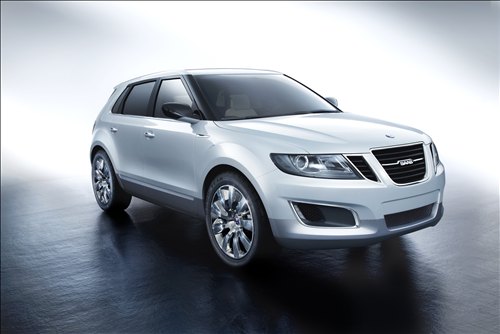 The Saab 9-4X BioPower Concept is a Compact Crossover SUV that takes several 