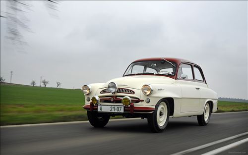 Skoda 440 Spartak 1957 Car Walls