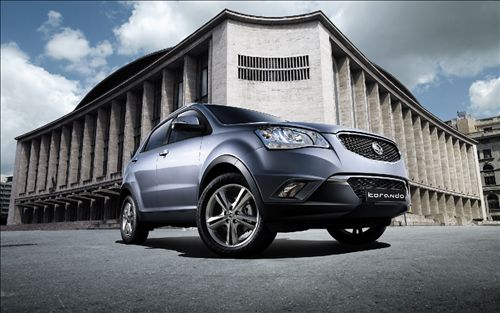 Ssangyong Korando Interior. SsangYong Korando 2011