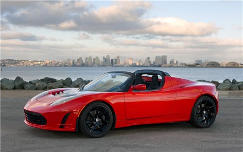 Tesla Roadster 2011 Car Walls. Tesla Roadster 2.5 made its public appearance 