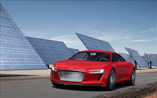 The Audi E Tron Car Picture