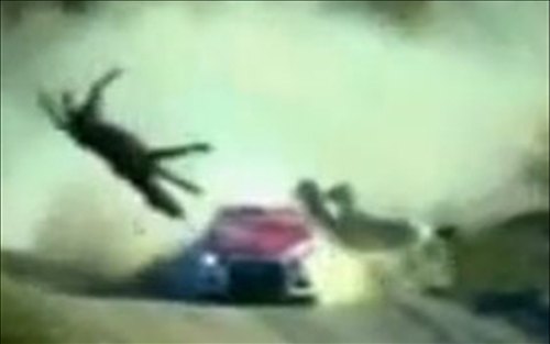 Video Mitsubishi Evo X Rally Car Hits Horse Car Picture