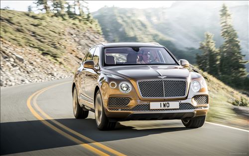 Bentley Bentayga 2015 Car Walls