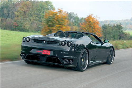 Ferrari F430 Spider Wallpaper. Novitec Rosso Ferrari F430