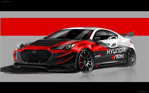 Hyundai Genesis Coupe R-Spec Track Edition 2012