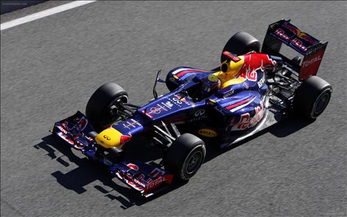 Infiniti Red Bull Racing Pre Season Test 2012