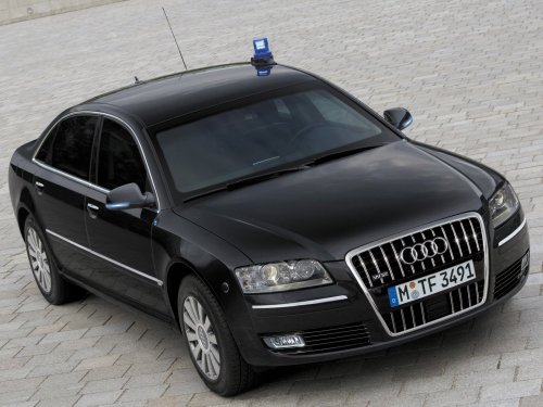 The new Audi A8L W12 quattro Security offers mobility at an exclusive level 