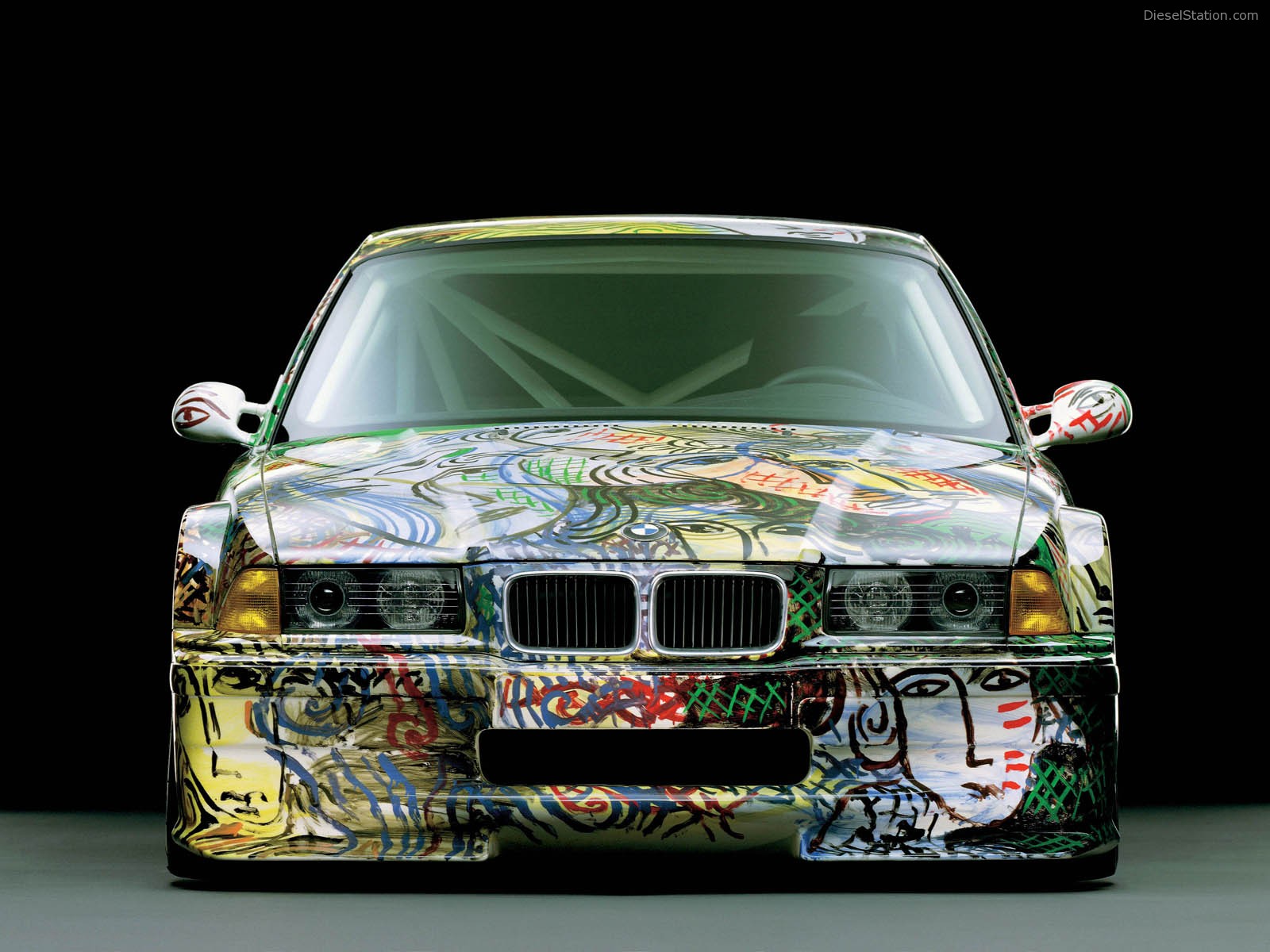 BMW Art Cars Exotic Car Wallpaper #033 of 38 : Diesel Station