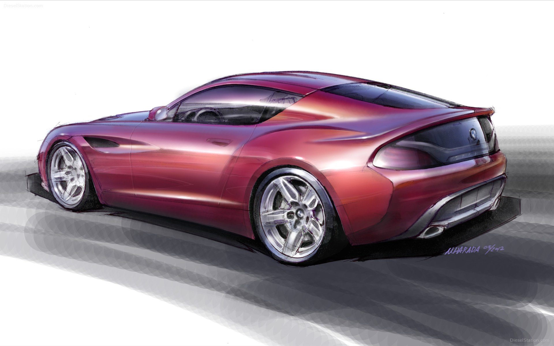 2012 Bmw zagato coupe concept