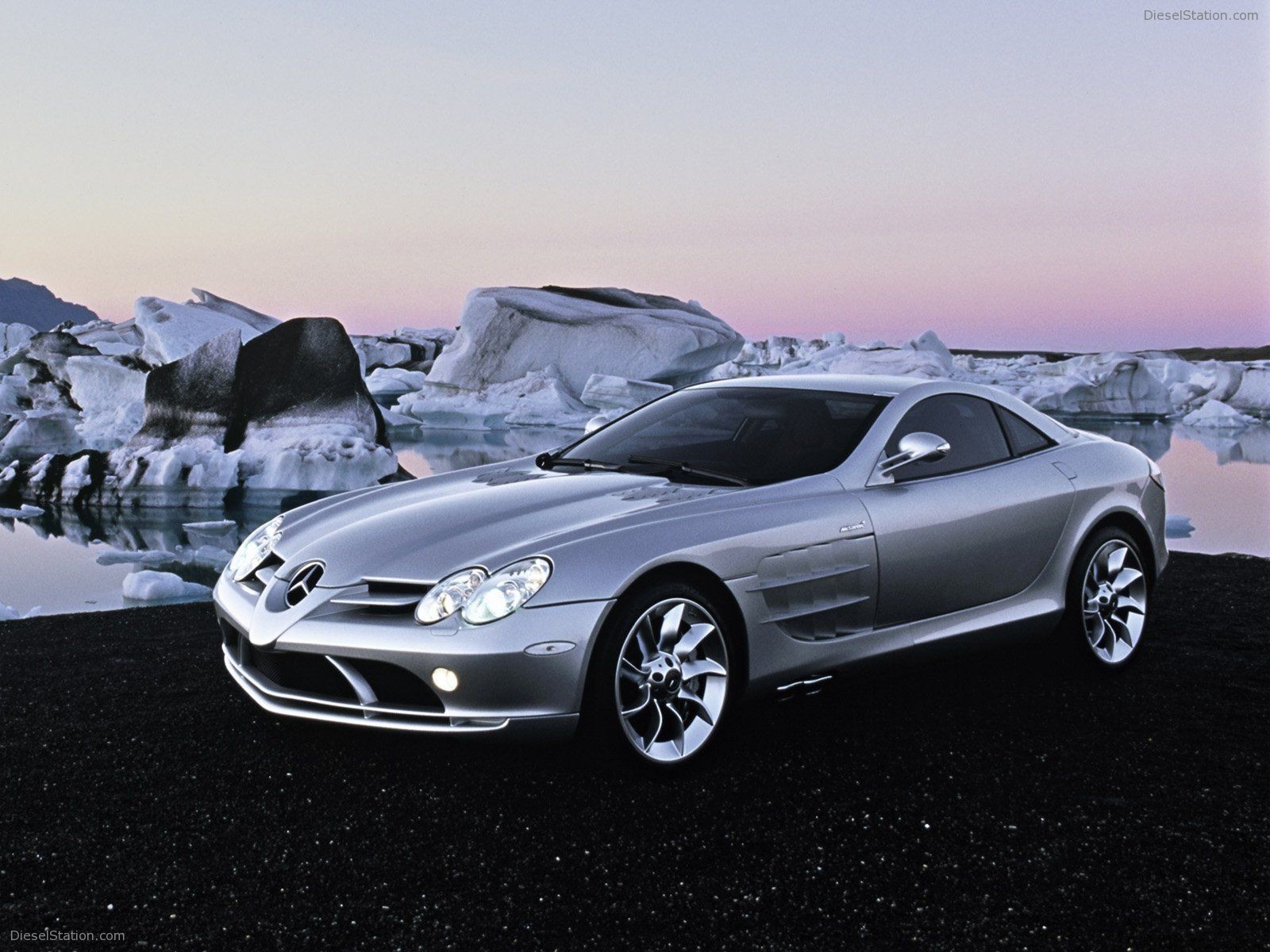 Mercedes slr poster #2