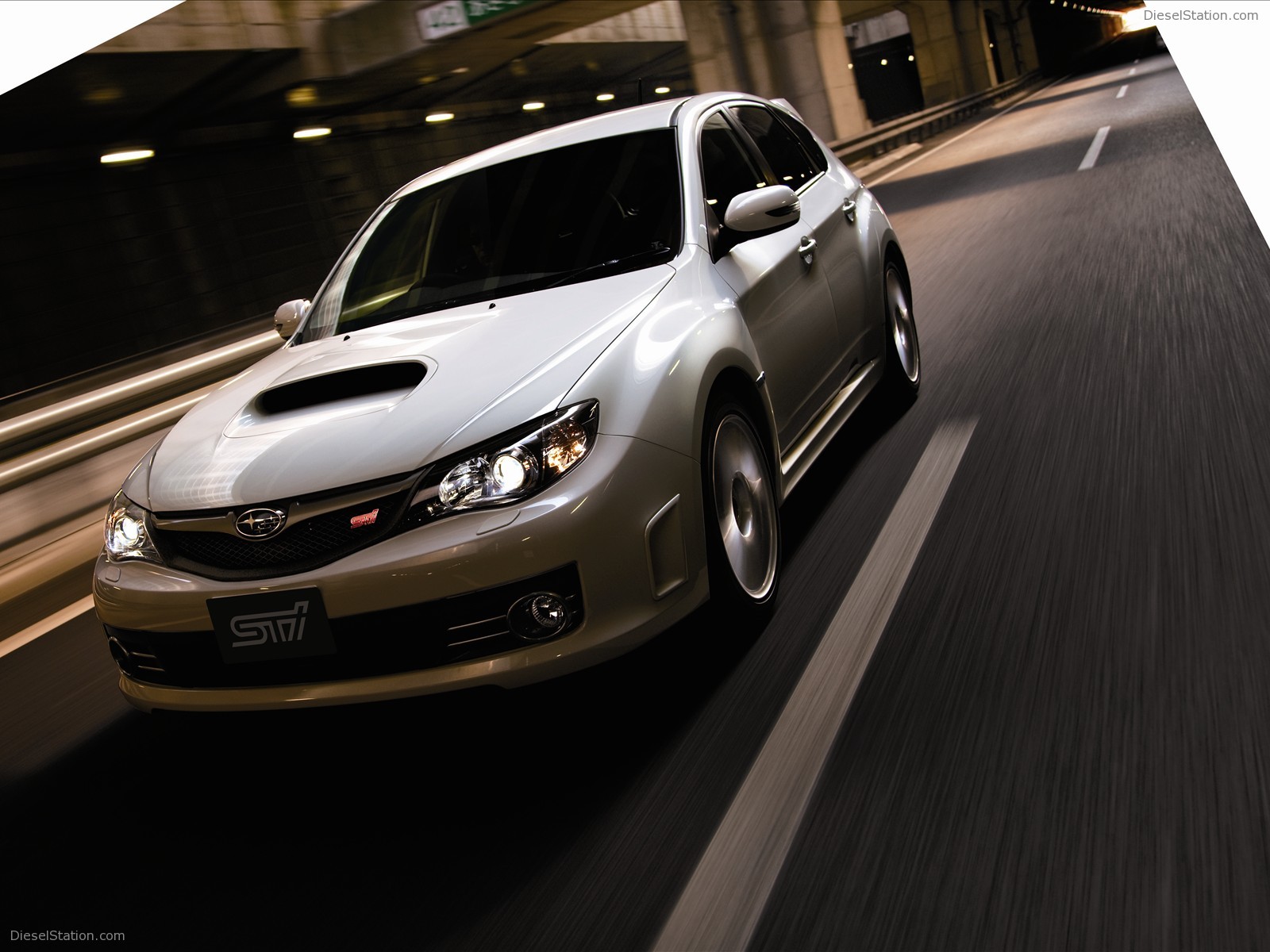 2009 Subaru Impreza WRX STI A Line Exotic Car Wallpaper