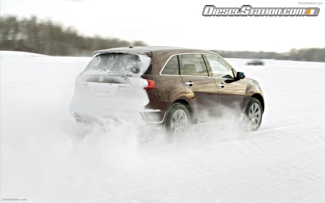 Acura MDX snow 2011 Widescreen Picture #6 Acura MDX snow 2011 Widescreen Picture #6
