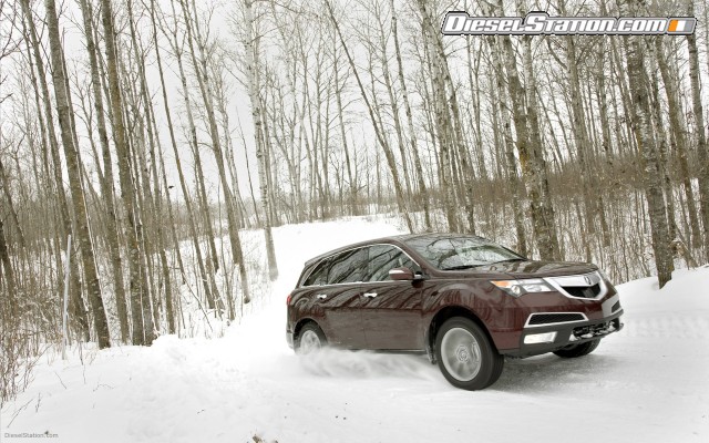 Acura MDX snow 2011 Widescreen Picture #3 Acura MDX snow 2011 Widescreen Picture #3