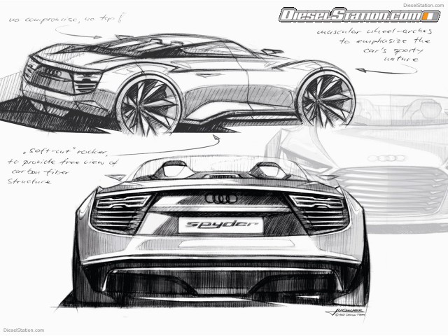 Audi e tron Spyder 2011 Picture #4 Audi e tron Spyder 2011 Picture #4
