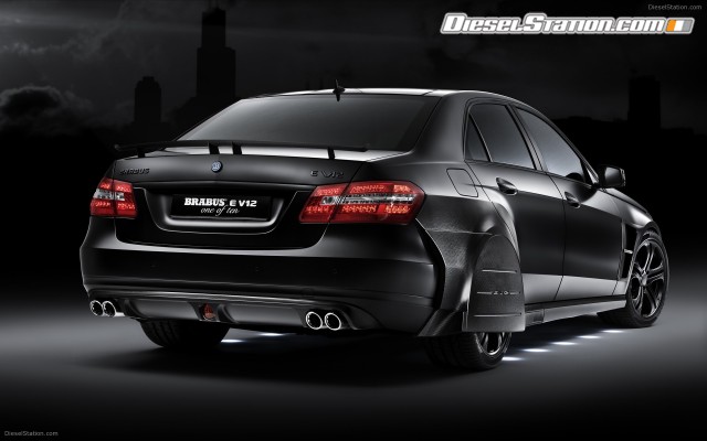 Brabus E V12 Black Baron Widescreen Picture #17 Brabus E V12 Black Baron Widescreen Picture #17