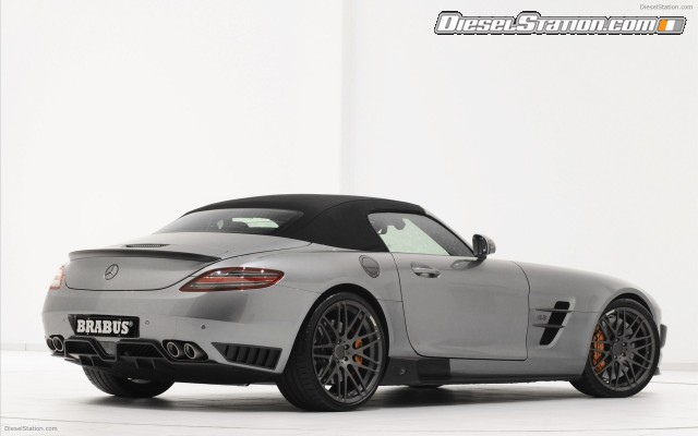 Brabus Mercedes SLS AMG Roadster 2012 Widescreen Picture #12 Brabus Mercedes SLS AMG Roadster 2012 Widescreen Picture #12