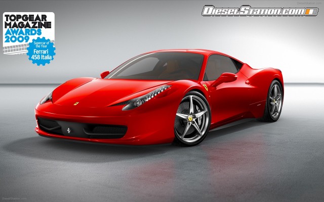 Ferrari 458 Italia Supercar of the year 2009 Widescreen Picture #11 Ferrari 458 Italia Supercar of the year 2009 Widescreen Picture #11