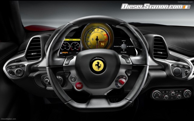 Ferrari New Photos of 458 Italia Widescreen Picture #3 Ferrari New Photos of 458 Italia Widescreen Picture #3