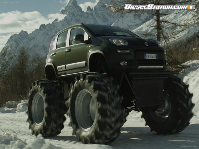 Fiat Panda Monster Truck 2013 Picture #4 Fiat Panda Monster Truck 2013 Picture #4