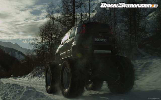 Fiat Panda Monster Truck 2013 Widescreen Picture #6 Fiat Panda Monster Truck 2013 Widescreen Picture #6