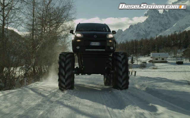 Fiat Panda Monster Truck 2013 Widescreen Picture #3 Fiat Panda Monster Truck 2013 Widescreen Picture #3