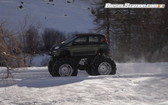 Fiat Panda Monster Truck 2013 Widescreen Picture #2 Fiat Panda Monster Truck 2013 Widescreen Picture #2