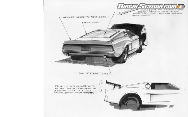 Ford Mach 1 Concept 1966 Widescreen Picture #8 Ford Mach 1 Concept 1966 Widescreen Picture #8