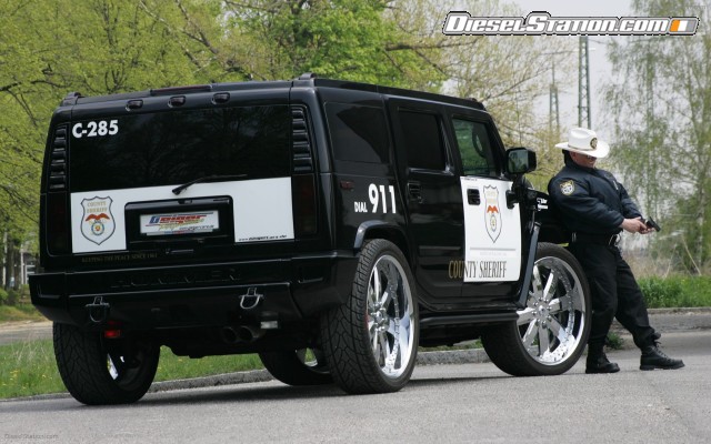 GiegerCars Police Hummer Widescreen Picture #4 GiegerCars Police Hummer Widescreen Picture #4
