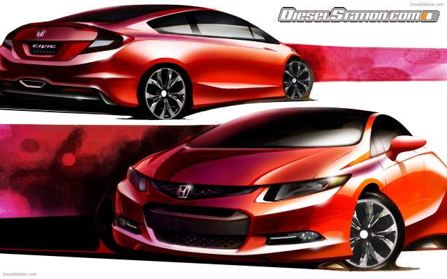 Honda Civic Si Concept 2012 Widescreen Picture #12 Honda Civic Si Concept 2012 Widescreen Picture #12