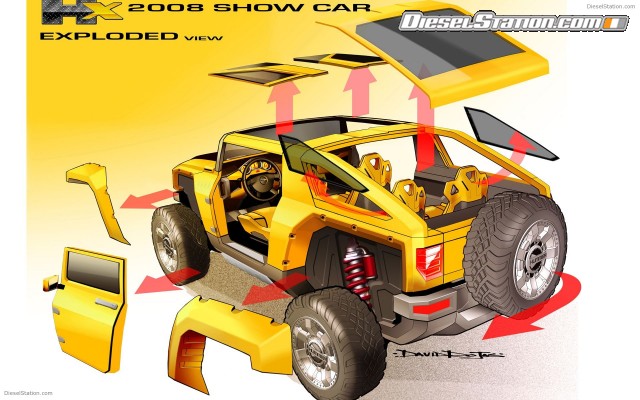 Hummer HX Concept Widescreen Picture #67 Hummer HX Concept Widescreen Picture #67