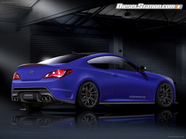 Hyundai Cosworth Genesis Coupe Picture #2 Hyundai Cosworth Genesis Coupe Picture #2