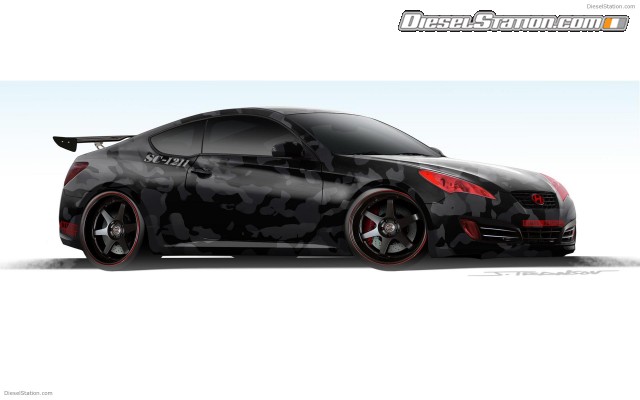 Hyundai Street Concept Genesis Coupe Widescreen Picture #2 Hyundai Street Concept Genesis Coupe Widescreen Picture #2