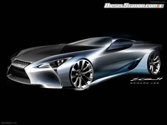 Lexus LF LC Sports Coupe Concept 2012 Picture #10 Lexus LF LC Sports Coupe Concept 2012 Picture #10